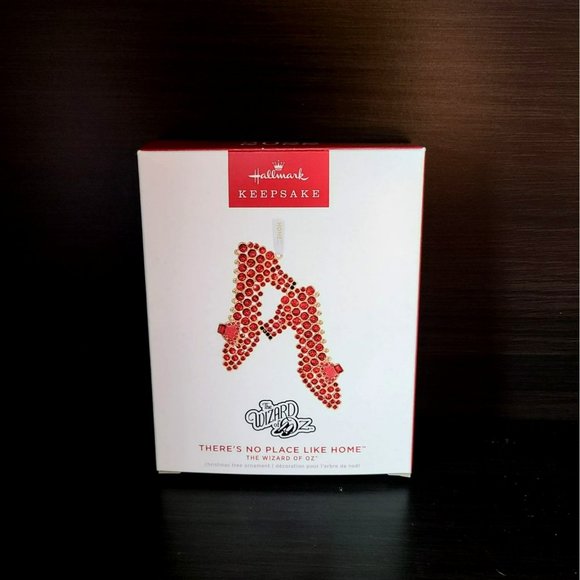 Hallmark 2022 Ornament The Wizard Of Oz There’s No Place Like Home Ruby Slippers - Picture 1 of 6